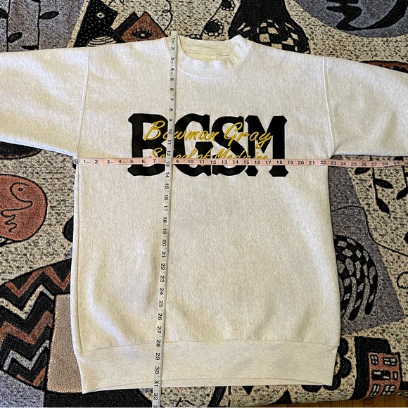 Wake Forest Bowman Gray School of Medicine Sweatshirt Reverse Weave 90s Crewneck - Picture 4 of 5